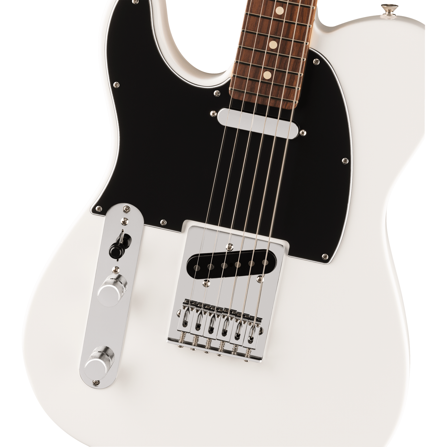 Fender Player II Left Handed Telecaster Electric Guitar - Polar White