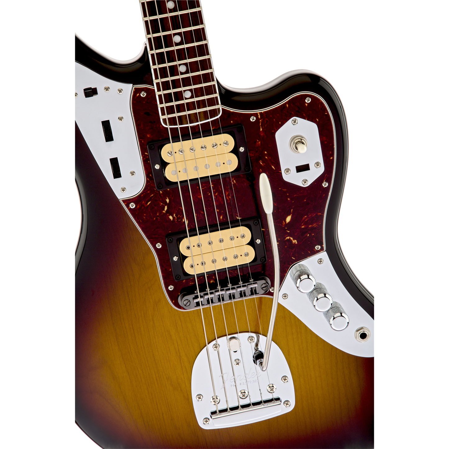 Fender Kurt Cobain Jaguar Electric Guitar - Rosewood Fingerboard, 3-Color Sunburst