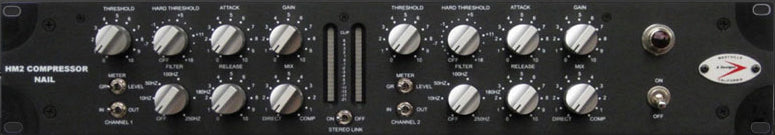 A Designs Audio HM2 Compressor Nail Dual-Channel Hybrid Compressor