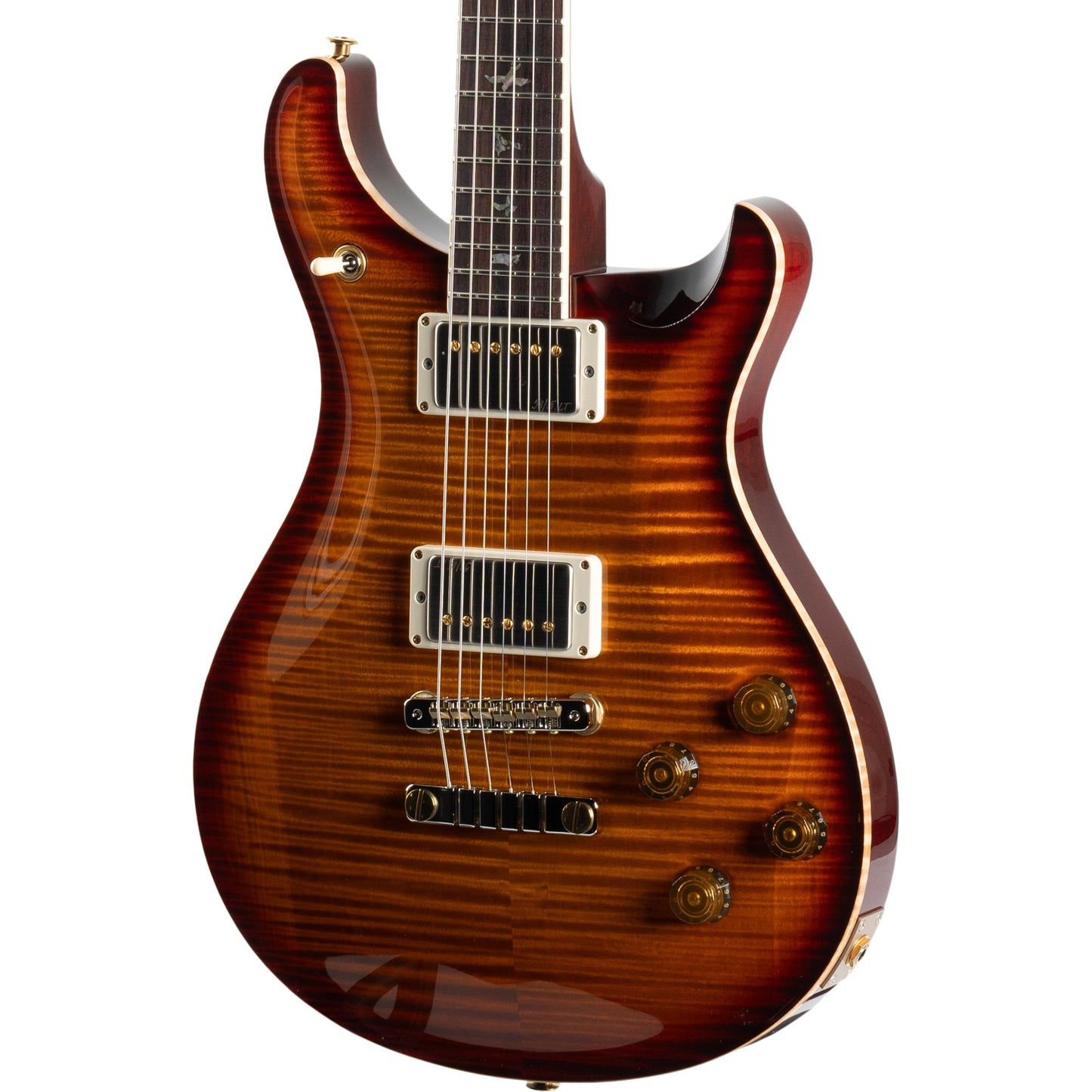 PRS McCarty 594 10 Top Electric Guitar, Dark Cherry Burst