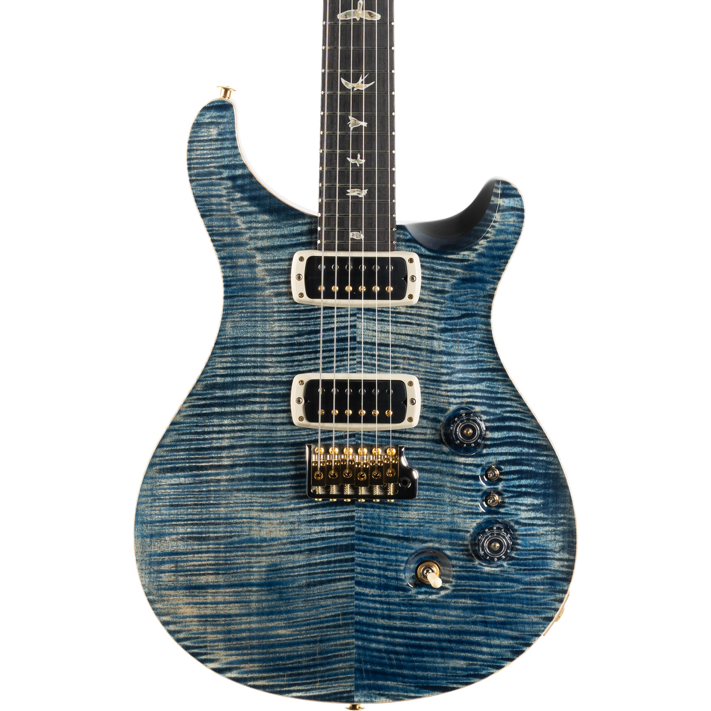 PRS Custom 24-08 10 Top Electric Guitar - Faded Whale Blue