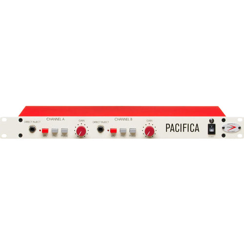 A Designs Audio Pacifica 2 Channel Solid State Microphone Preamp / DI