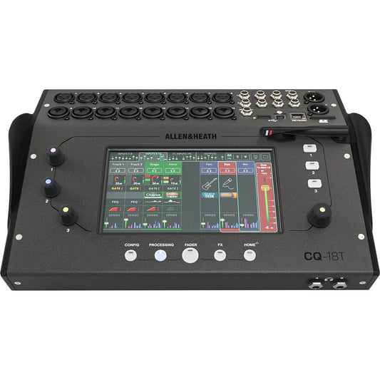 Allen & Heath CQ-18T - Ultra-Compact 18in / 8out Digital Mixer with Wi-Fi