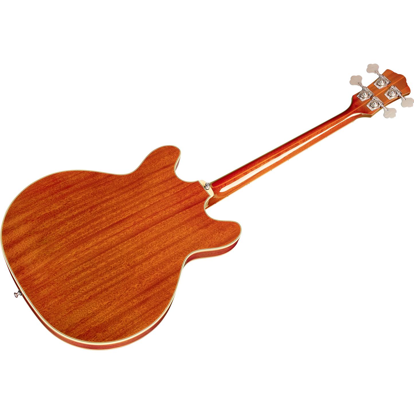 Guild Starfire II Bass Semi Hollow Double Cut Newark St. Electric Bass, Natural