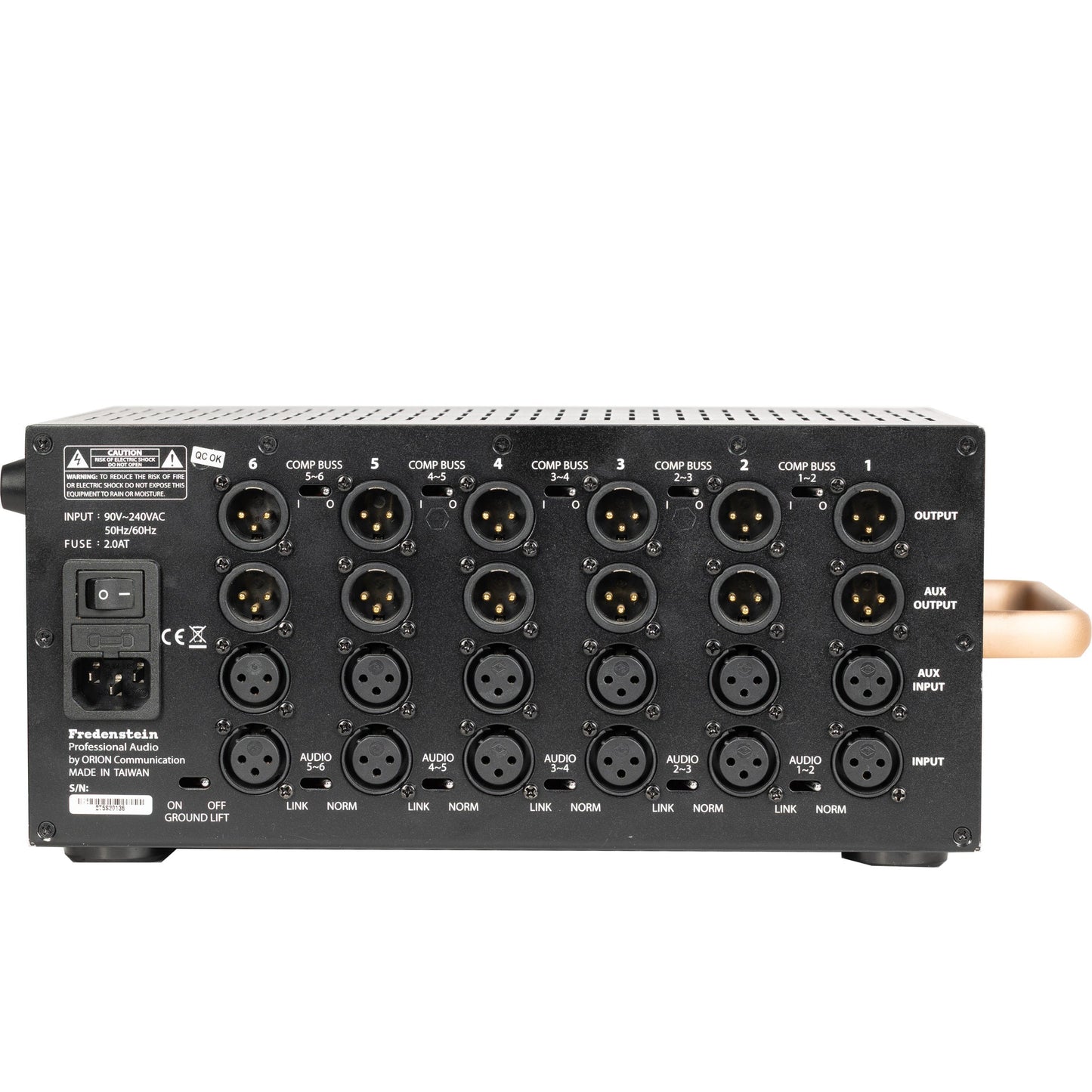Fredenstein Bento 6S 6-Slot 500 Series Chassis