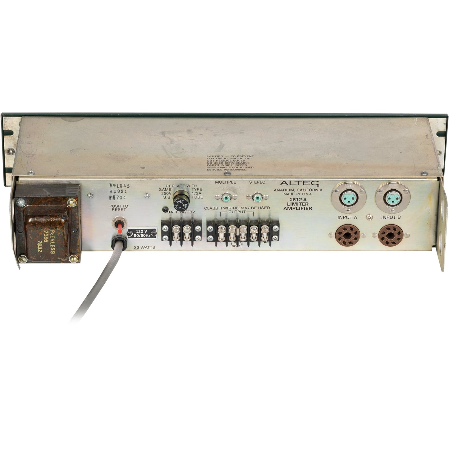 Altec 1612A Limiter / Mic Pre