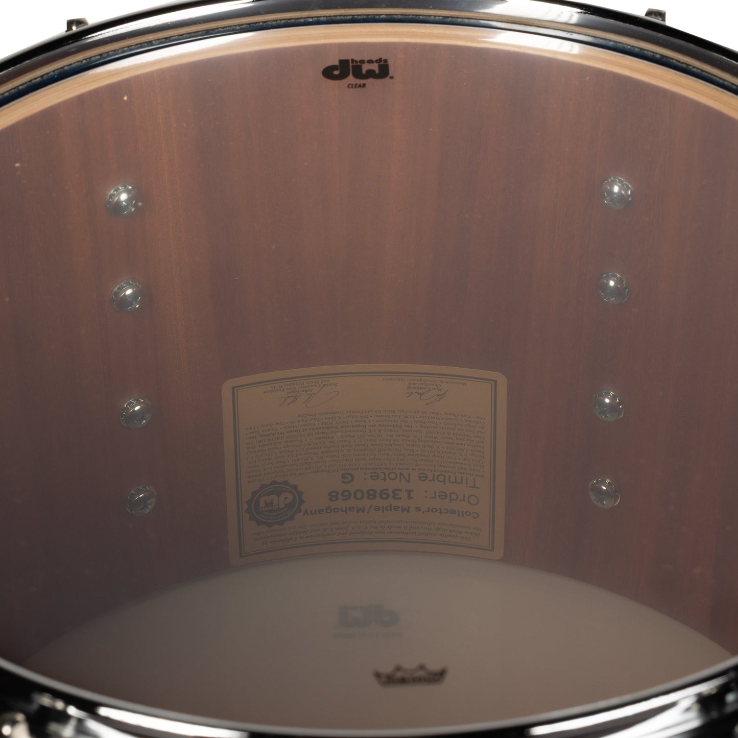 Drum Workshop Collectors Series 4-Piece Shell Kit - Blue Glass