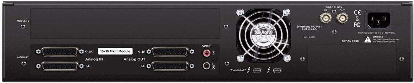 Apogee Symphony Analog I/O MKII 16x16 Thunderbolt Chassis