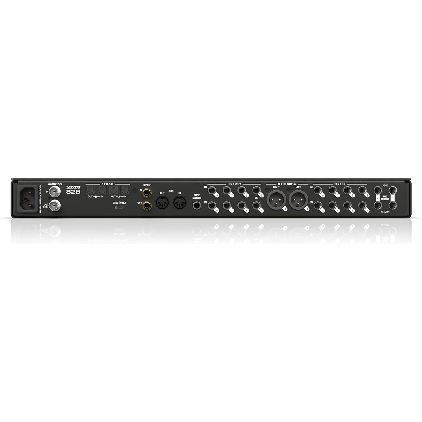 Motu 828 28 x 32 USB3 Audio Interface