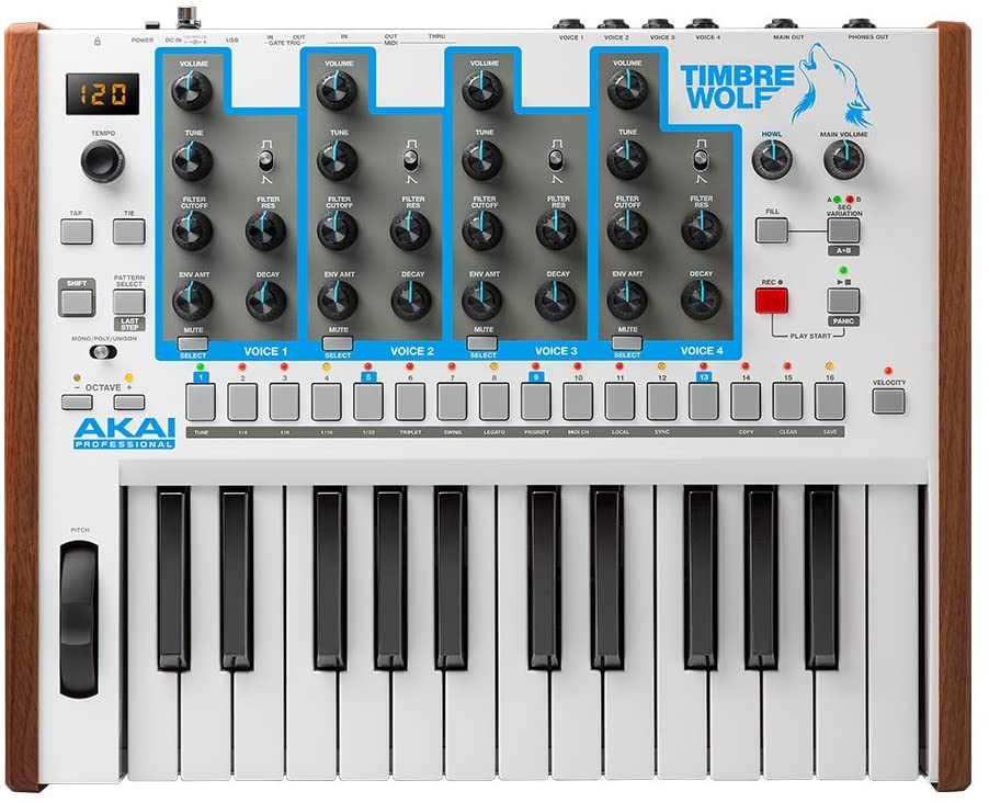 Akai Timbre Wolf Analog Synthesizer (TIMBRE WOLF)