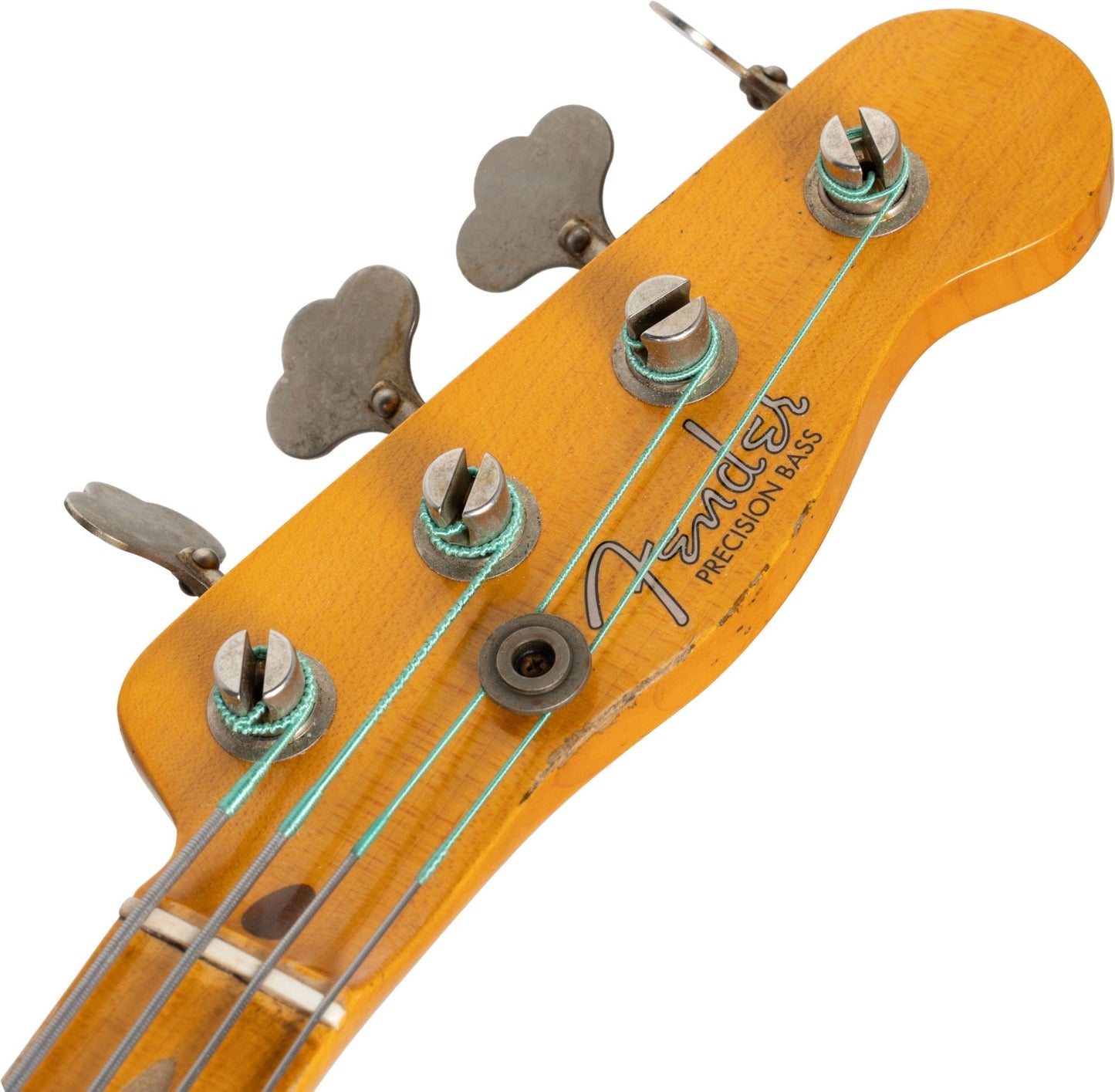 Fender Custom Shop ‘55 Relic Precision Bass Guitar - White Blonde