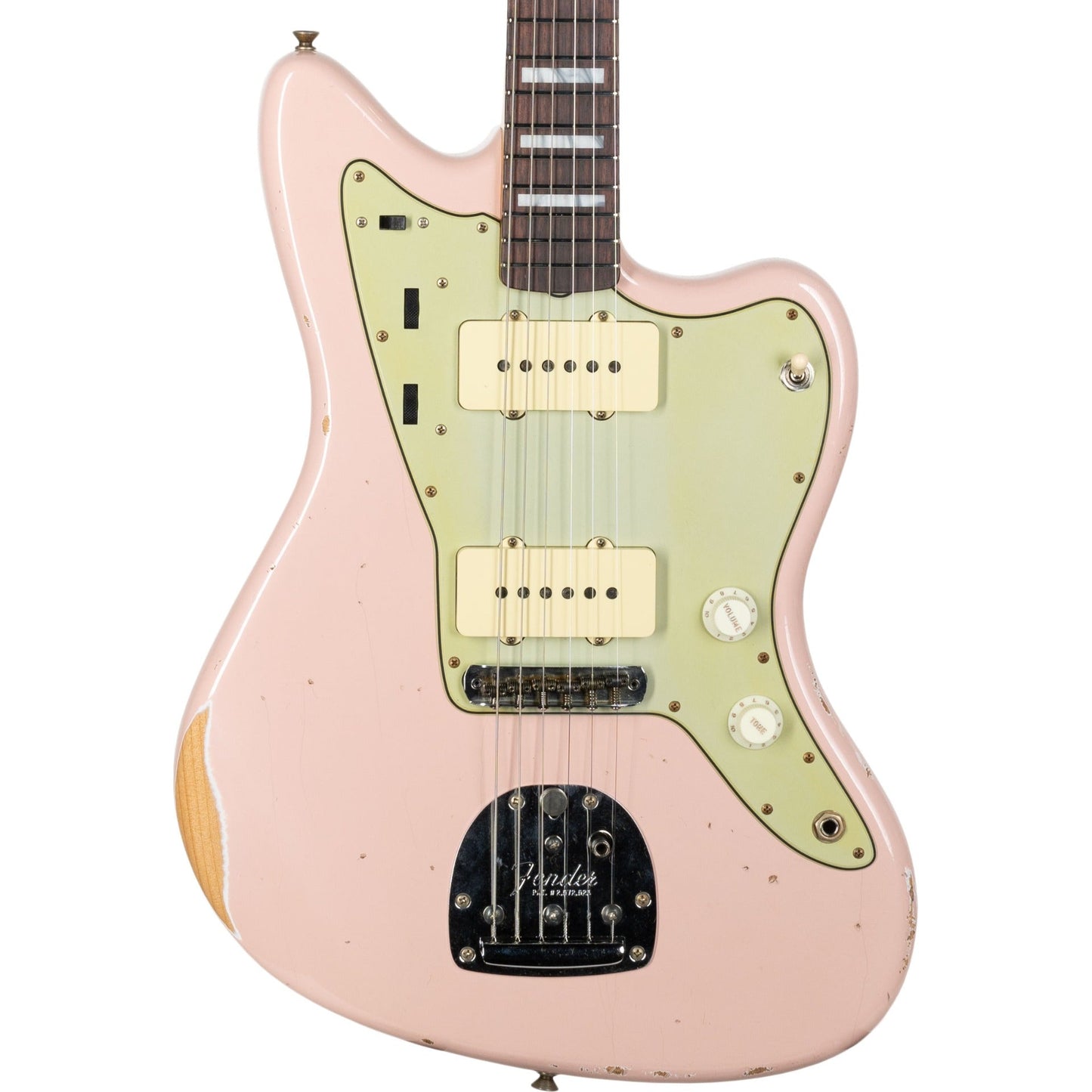 Fender Custom Shop 62 Jazzmaster Relic Electric Guitar - Shell Pink