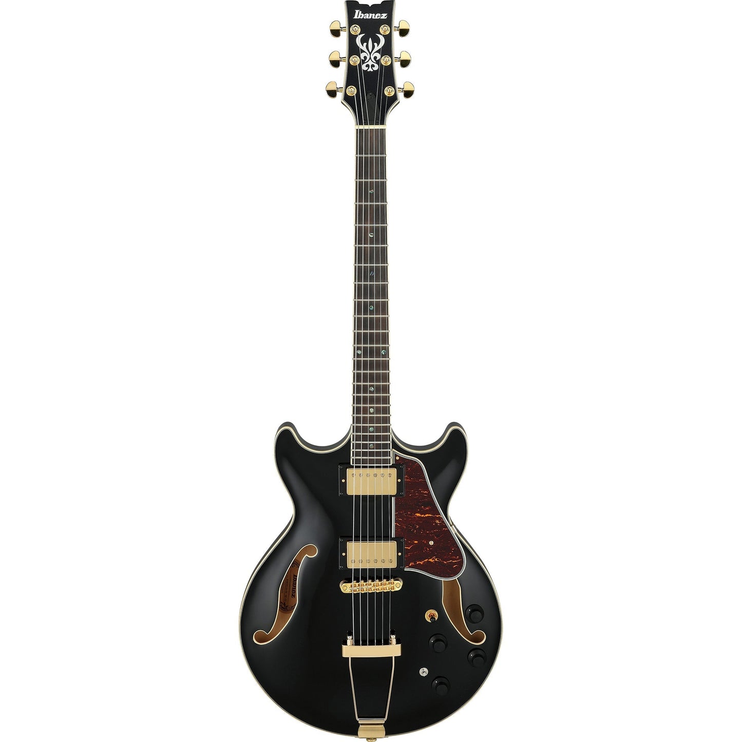 Ibanez AMH90BK AM Artcore Expressionist Electric Guitar, Black