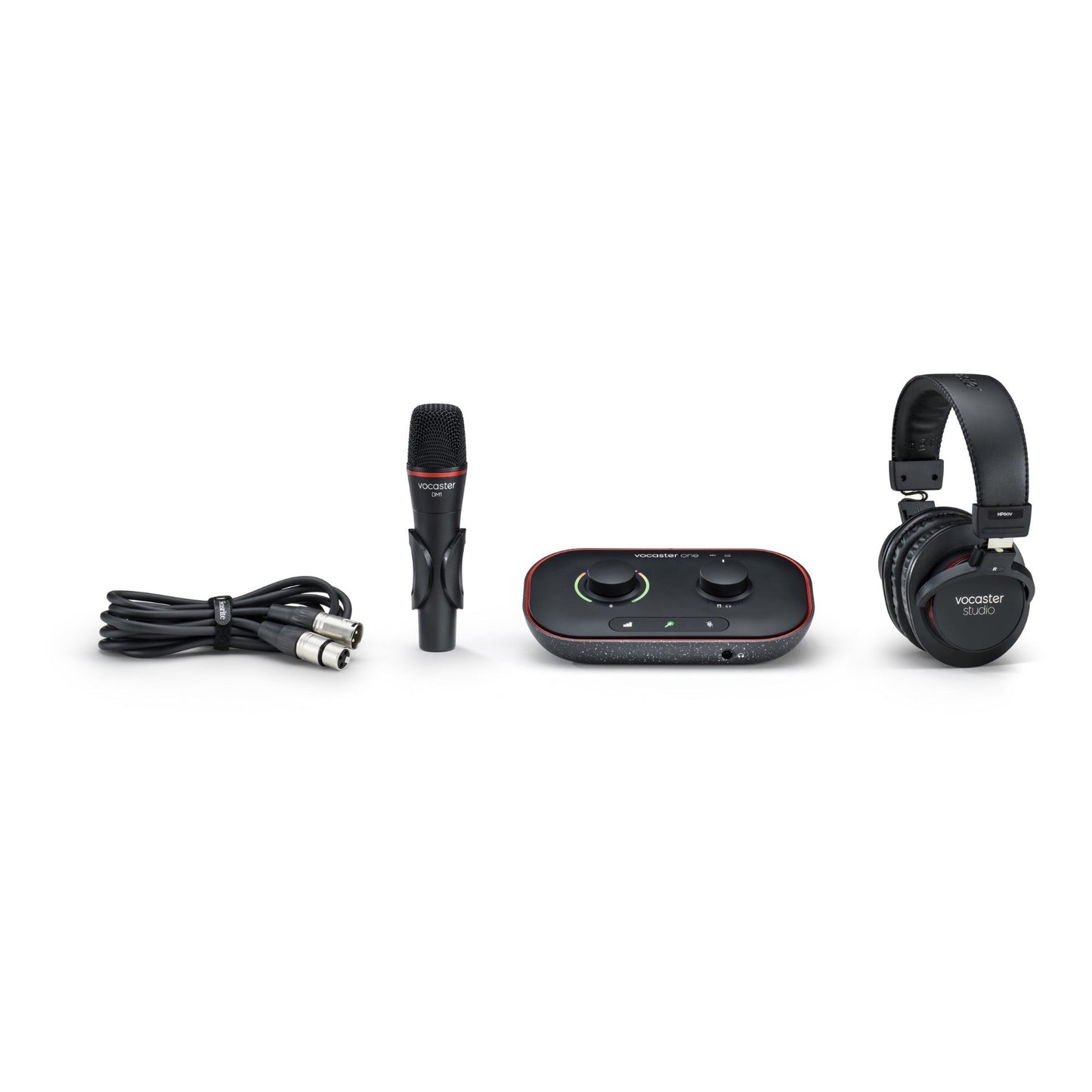 Focusrite Vocaster One Studio Essential Podcaster Kit