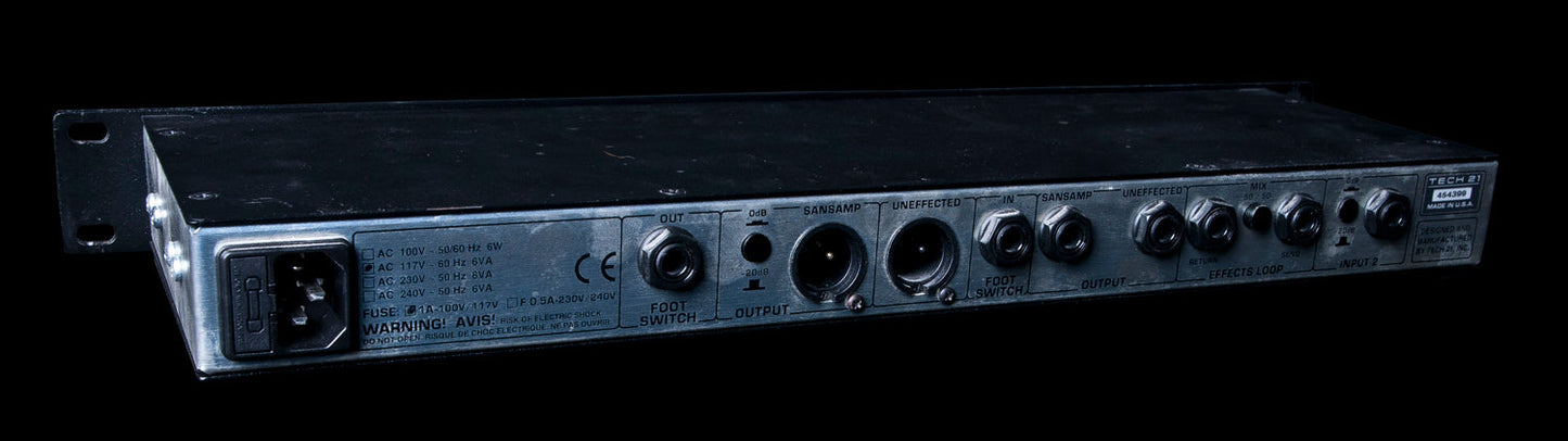 Tech 21 SansAmp RBI Rackmount Bass Pre amp