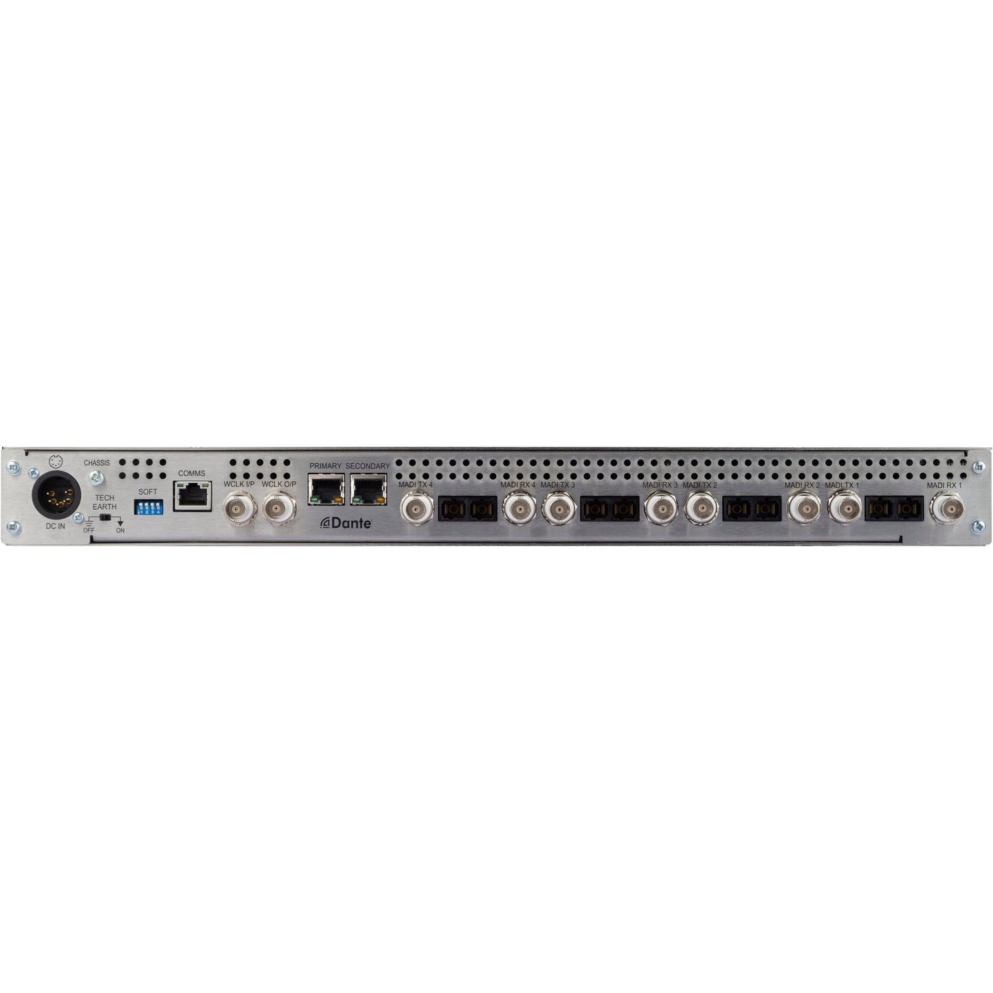 AMS Neve StarNet DM256 4 Port Madi to Dante Converter
