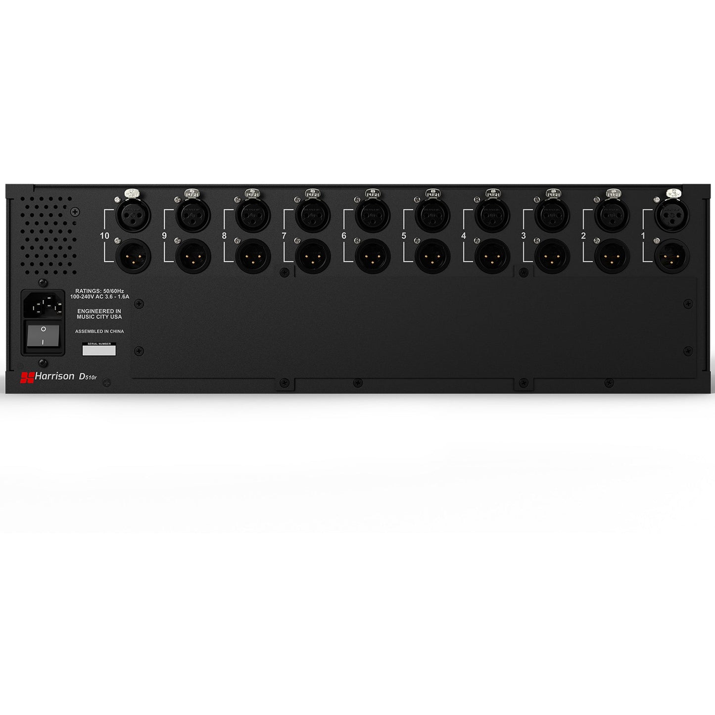 Solid State Logic Harrison D510R 10 Slot 500 Series Chassis