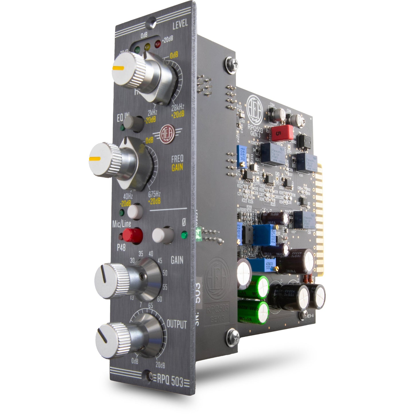 AEA RPQ503 500 Series Ribbon Mic Pre and EQ