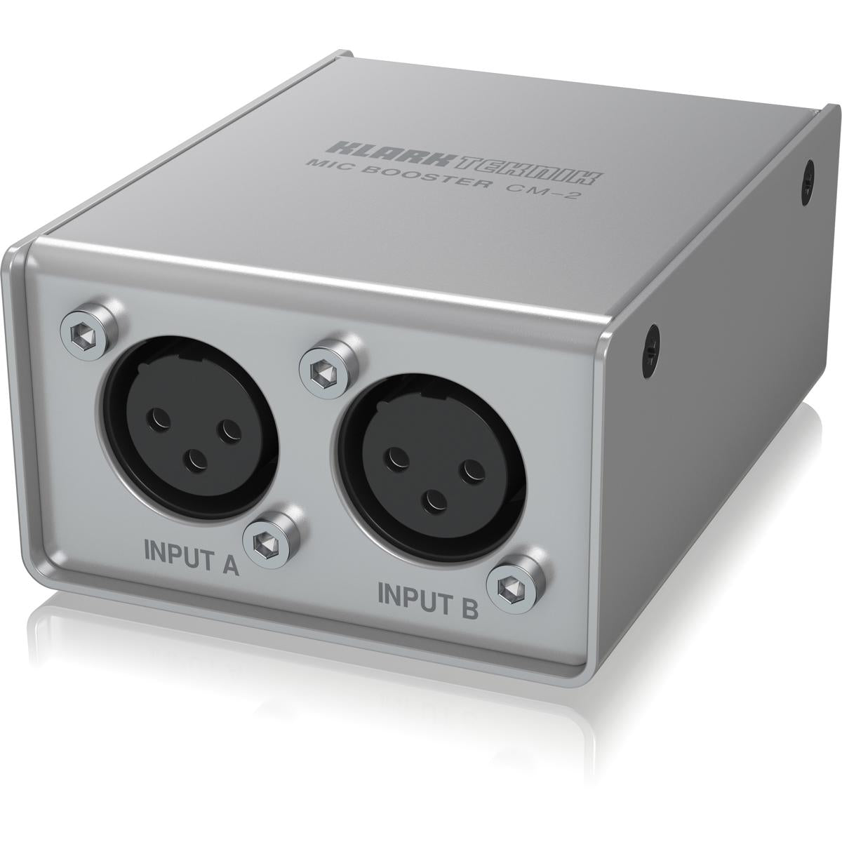 Klark Teknik MIC BOOSTER CM-2 2-Channel Dynamic Microphone Booster with High-Quality Preamp