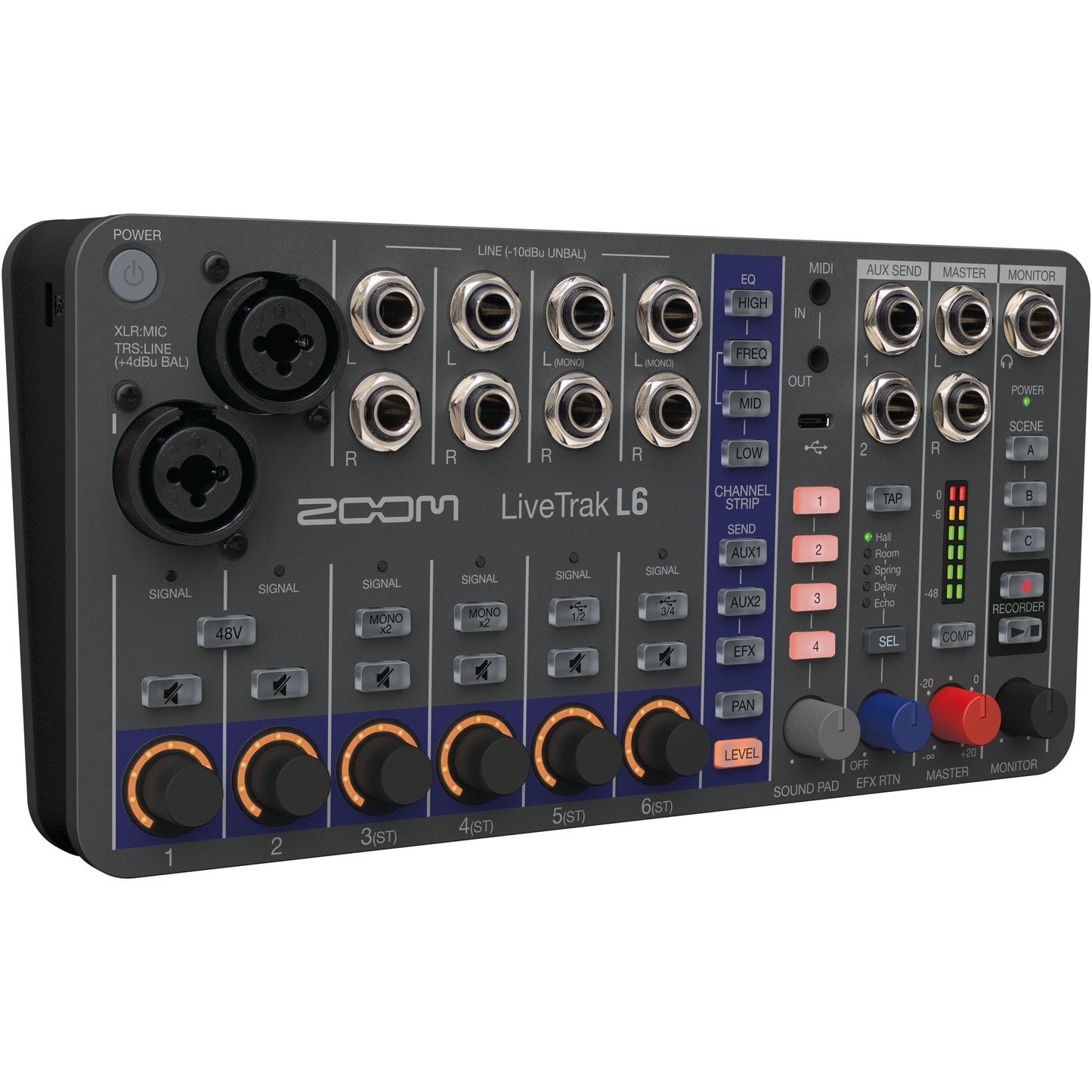 Zoom LiveTrak L6 Live Mixer and Recorder