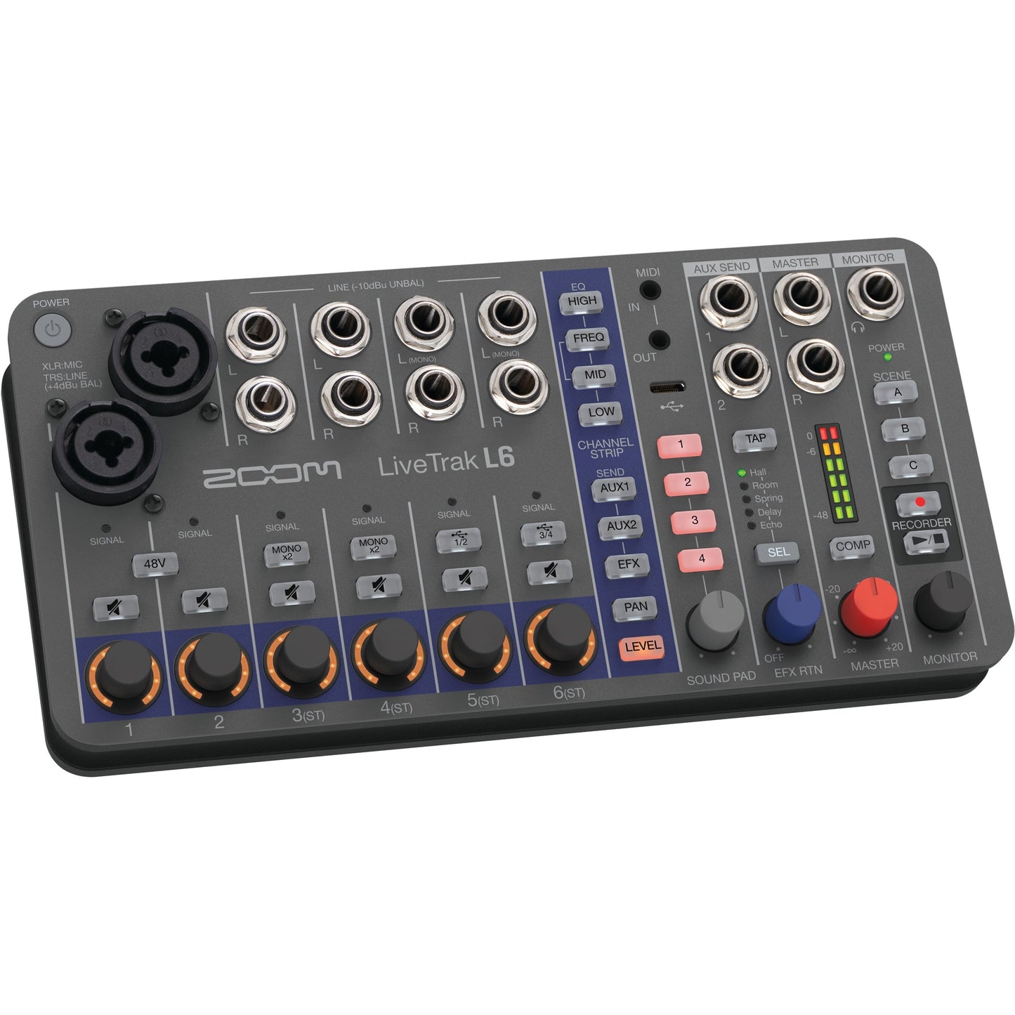 Zoom LiveTrak L6 Live Mixer and Recorder