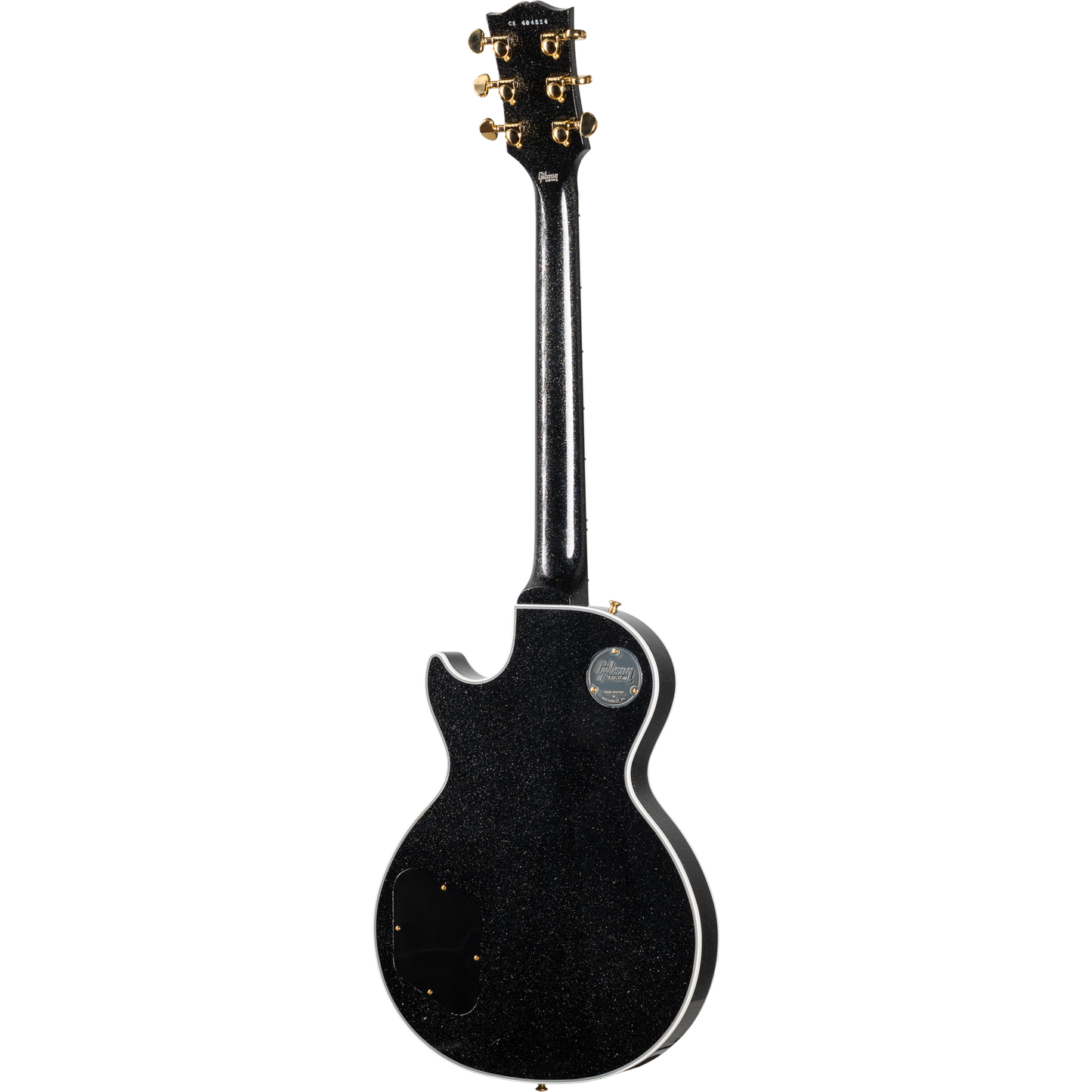 Gibson Les Paul Custom Electric Guitar - Black Sparkle Gloss