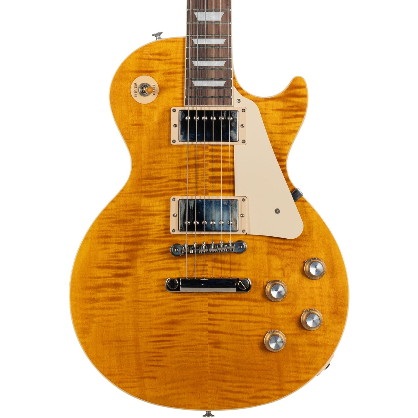 Gibson Les Paul Standard 60s Figured Top Electric Guitar - Honey Amber