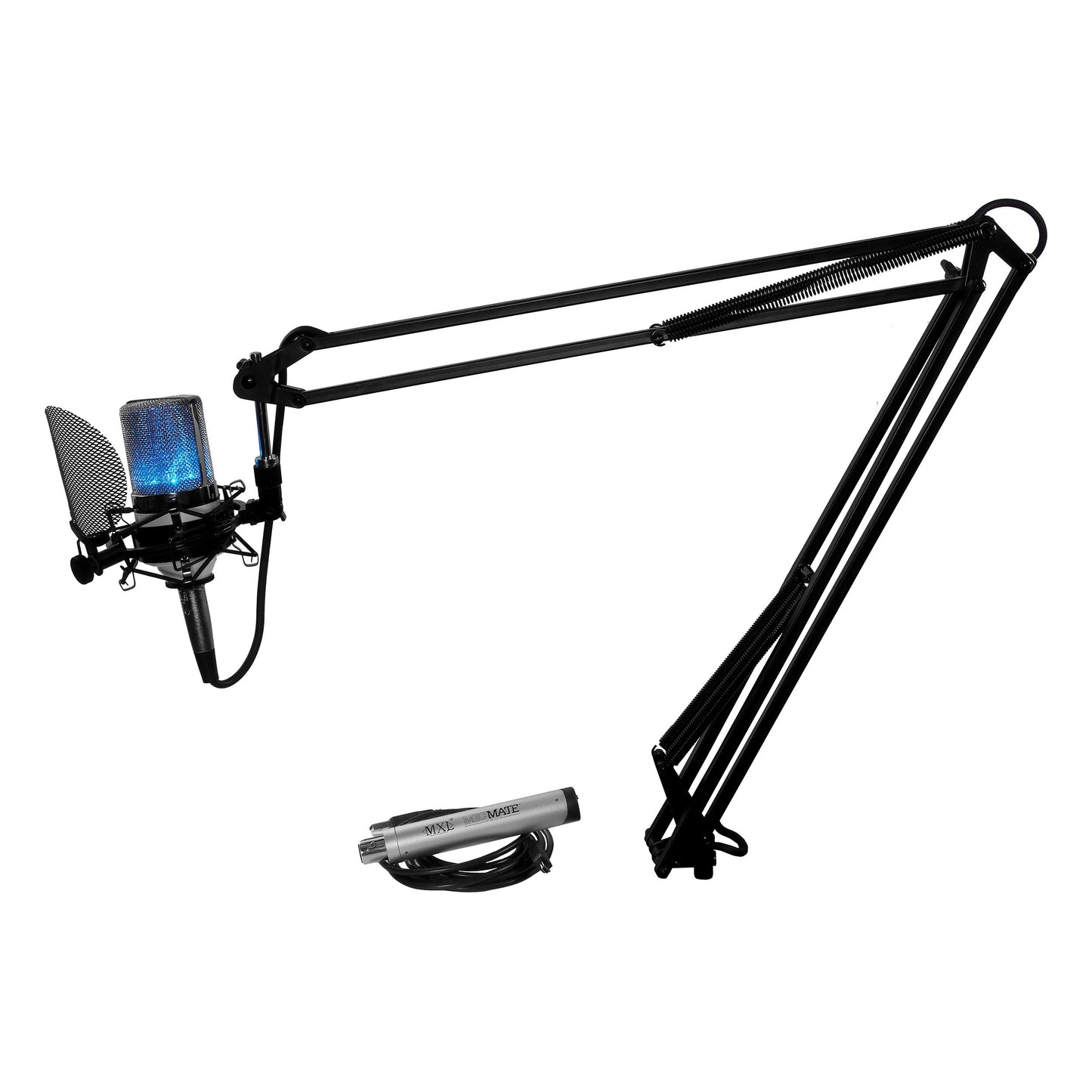 MXL OverStream USB Gaming & Podcasting Bundle with 990 Blizzard and MicMate Pro