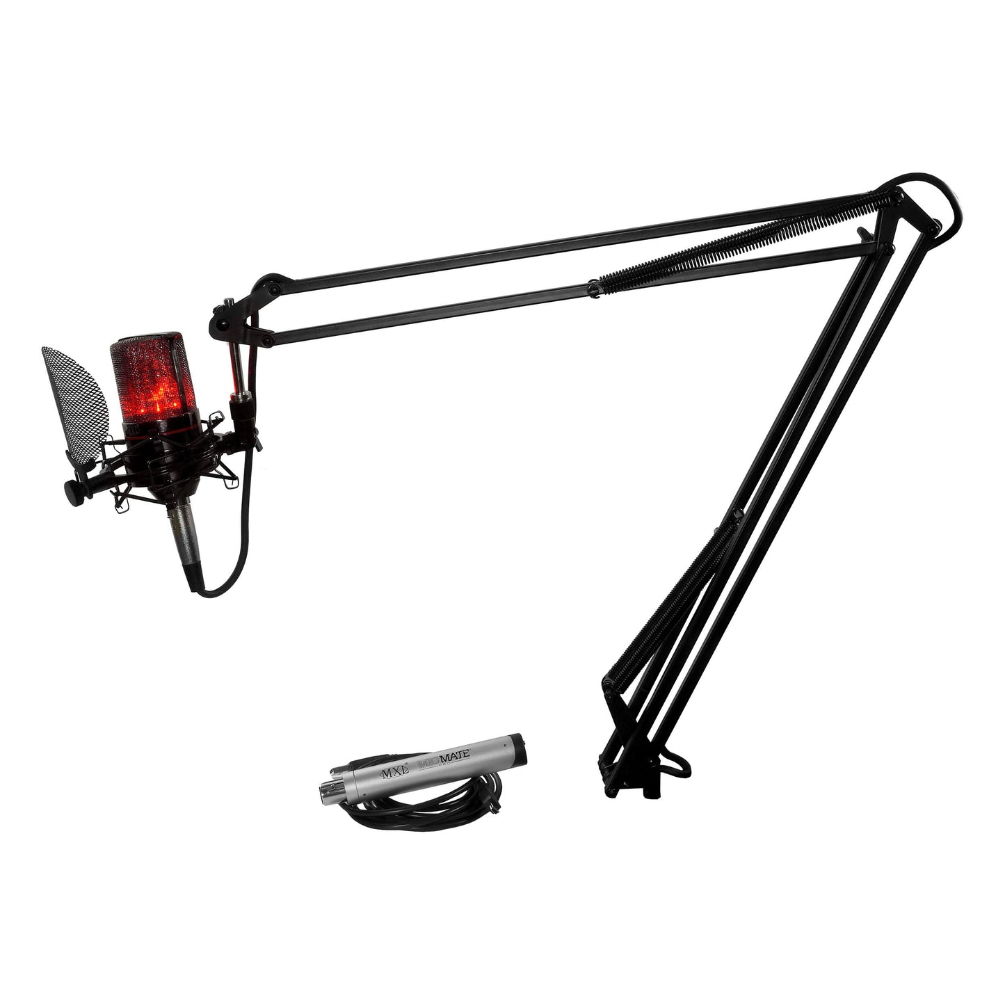 MXL OverStream USB Gaming and Podcasting Bundle with 990 Blaze and MicMate Pro