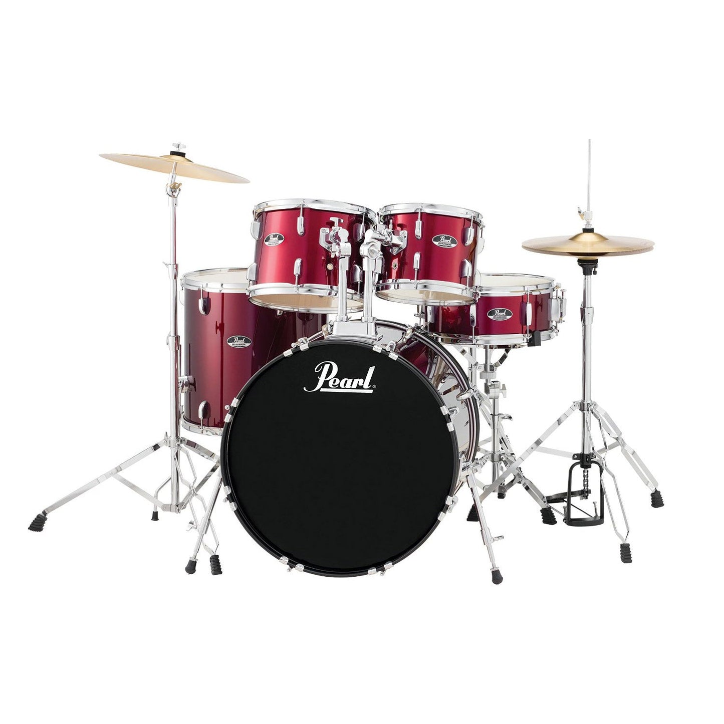 Pearl Roadshow RS525SC/C91 5-Piece Drum Set Wine Red