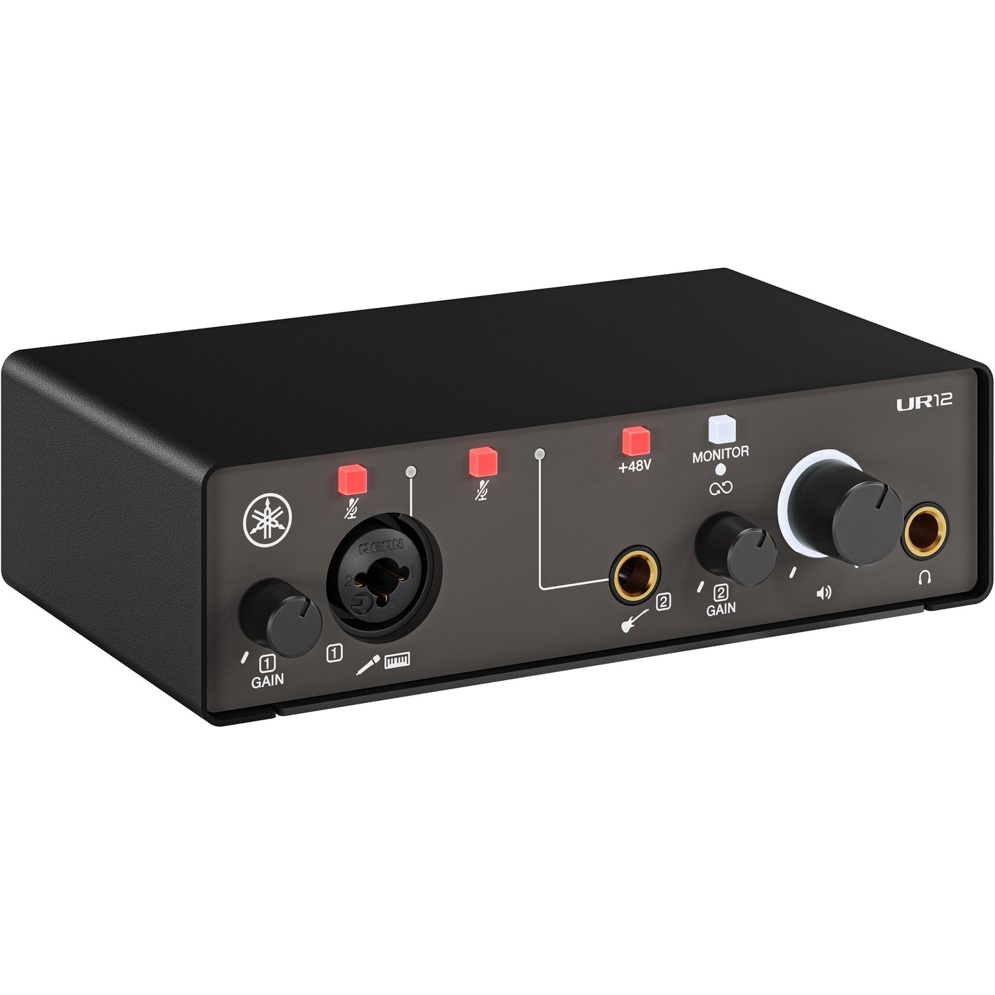 Yamaha UR12MK3 2-in/2-out USB-C Audio Interface - Black