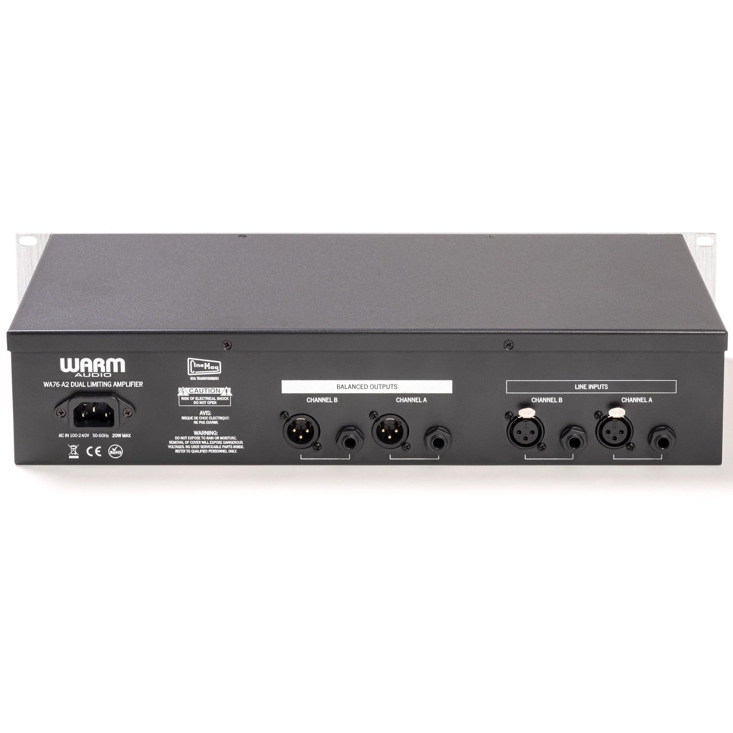 Warm Audio WA76-A2 Dual Channel Vintage-Voiced Discrete FET Compressor