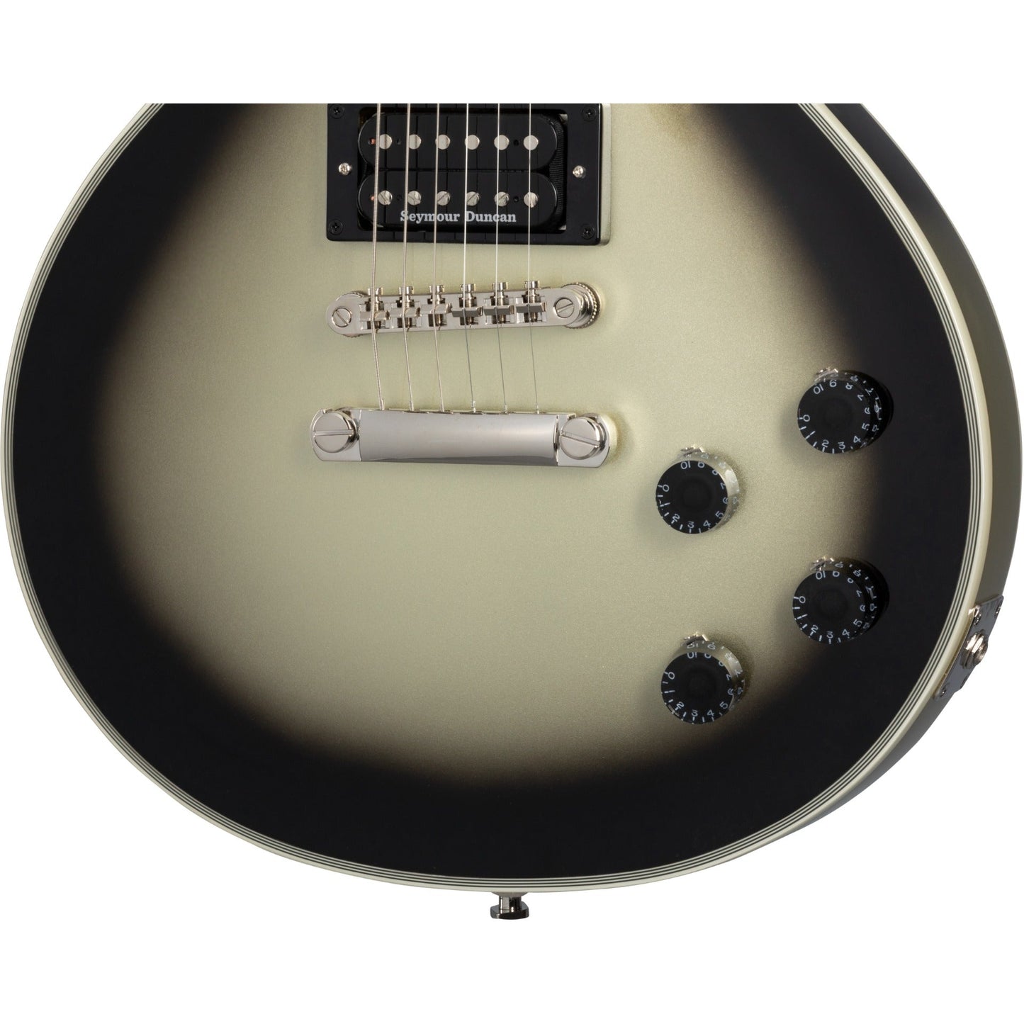 Epiphone Adam Jones Les Paul Custom Art Collection: Korin Faught’s “Sensation” - Antique Silverburst