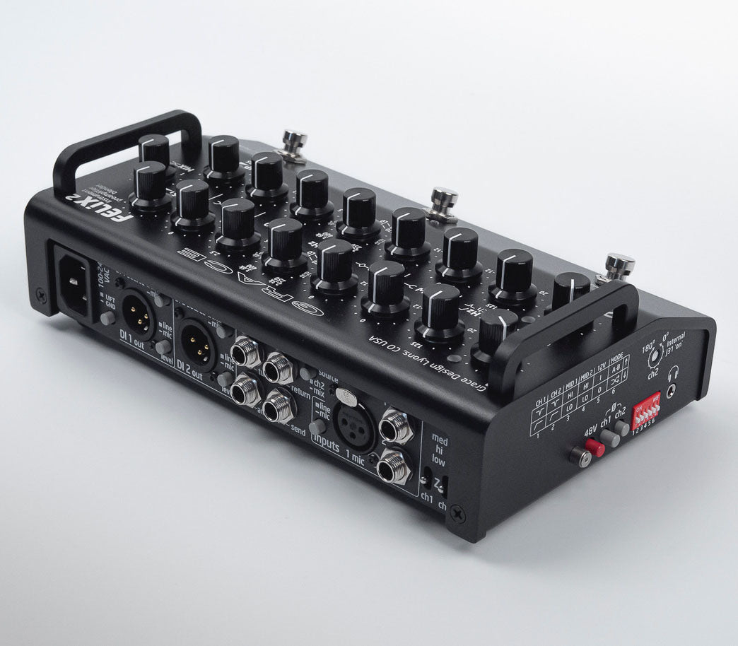 Grace Design Felix 2 Instrument Preamp Blender - Black