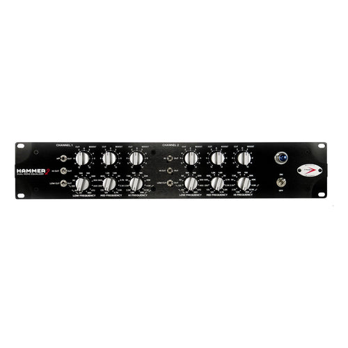 A Designs Audio Hammer 2 Three Band Dual Mono Tube Hybrid EQ