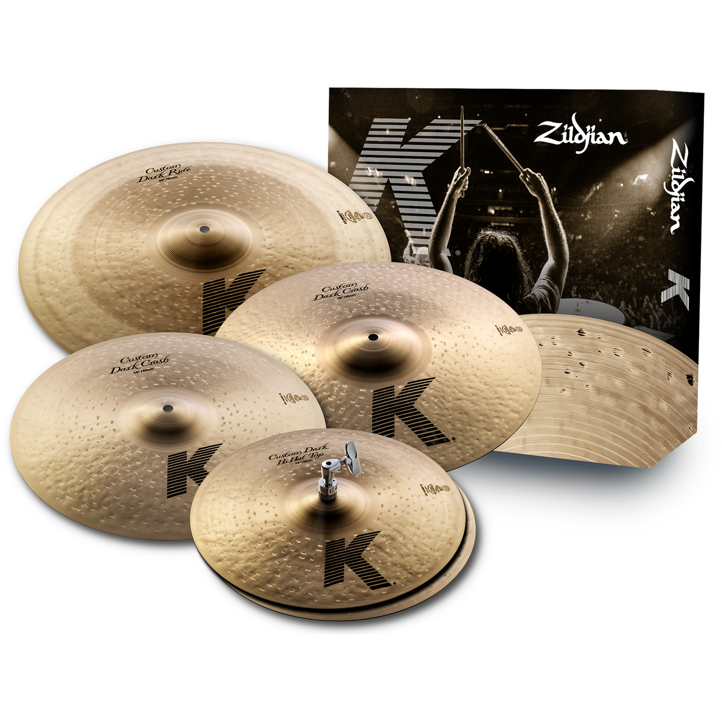 Zildjian K Custom Dark Cymbal Set