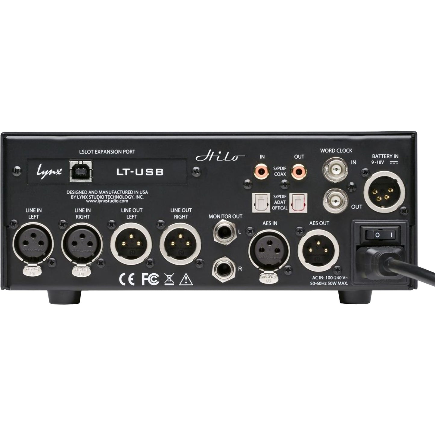 Lynx HiLo A/D D/A Converter System, Silver