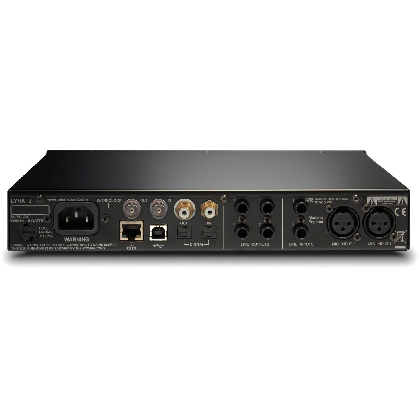 Prism Sound Lyra 2 USB2 Audio Interface