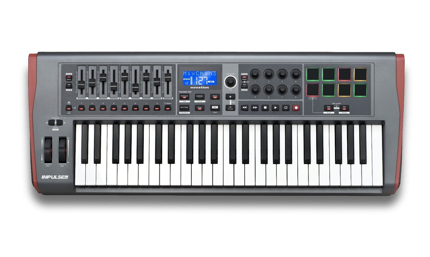 Novation Impulse 49 USB MIDI Keyboard Controller