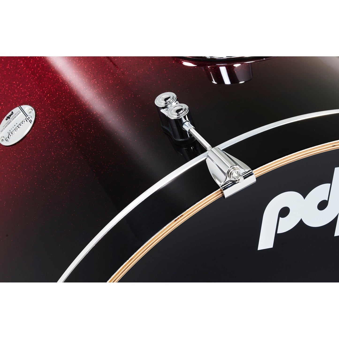 Pacific Drums & Percussion Concept Maple Bop Kit - Red to Satin Black