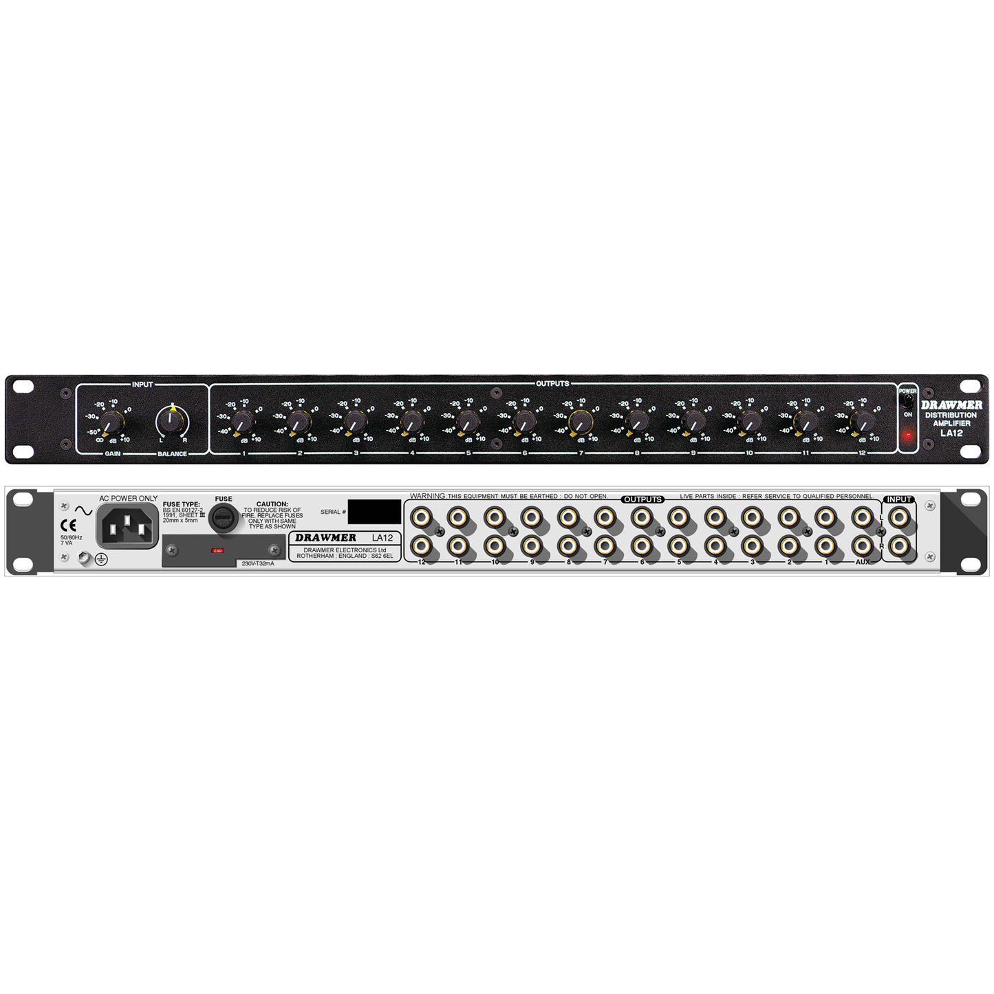 Drawmer LA12 Line Distribution Amplifier