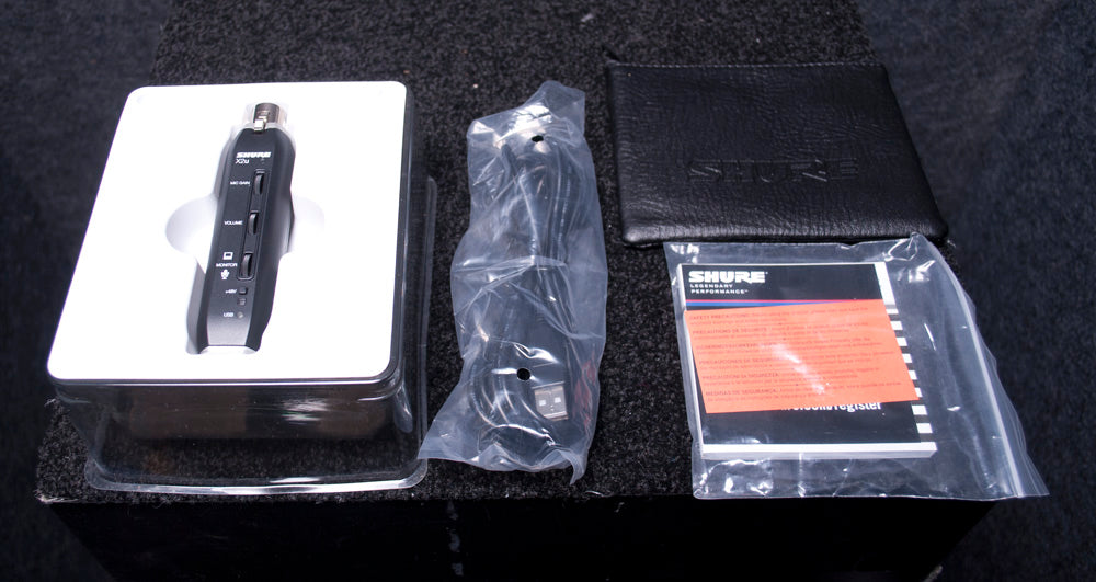 Shure X2u XLR to USB interface