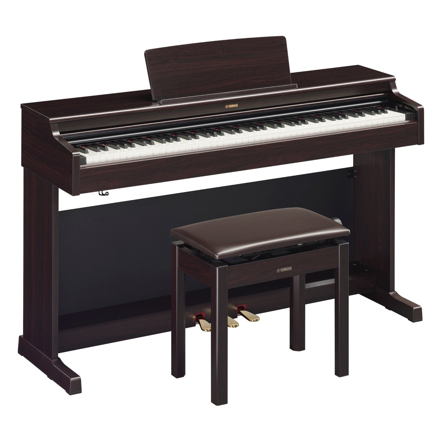 Yamaha YDP165R Dark Rosewood Arius Traditional Console Digital Piano with Bench