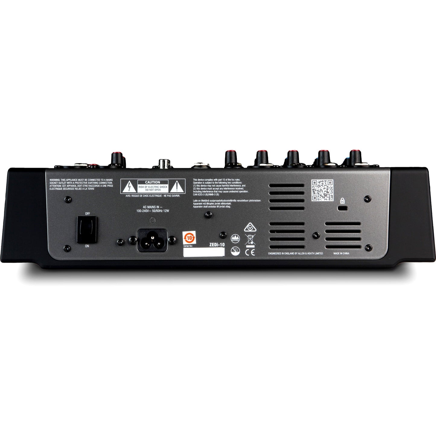 Allen & Heath ZEDi-10 10-Channel Analog Mixer