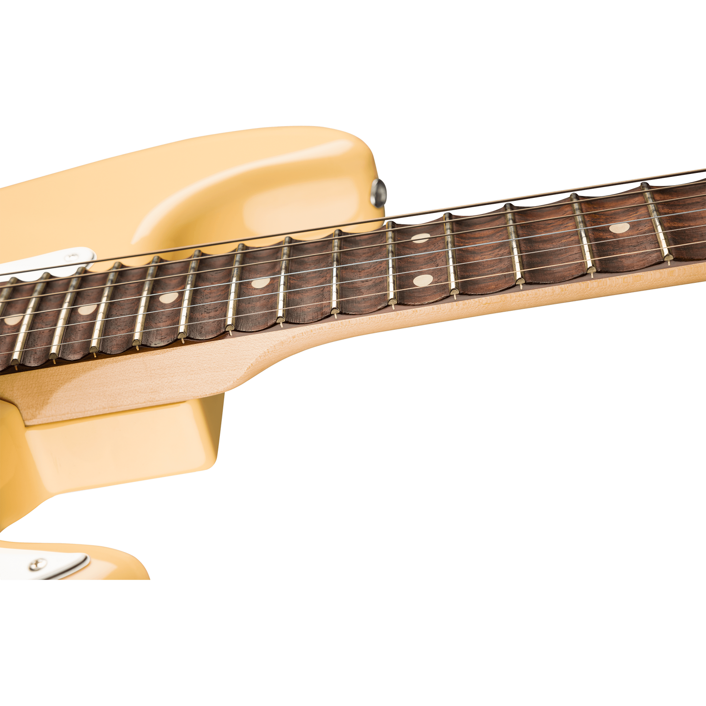 Fender Yngwie Malmsteen Stratocaster® Electric Guitar, Scalloped Rosewood, Vintage White