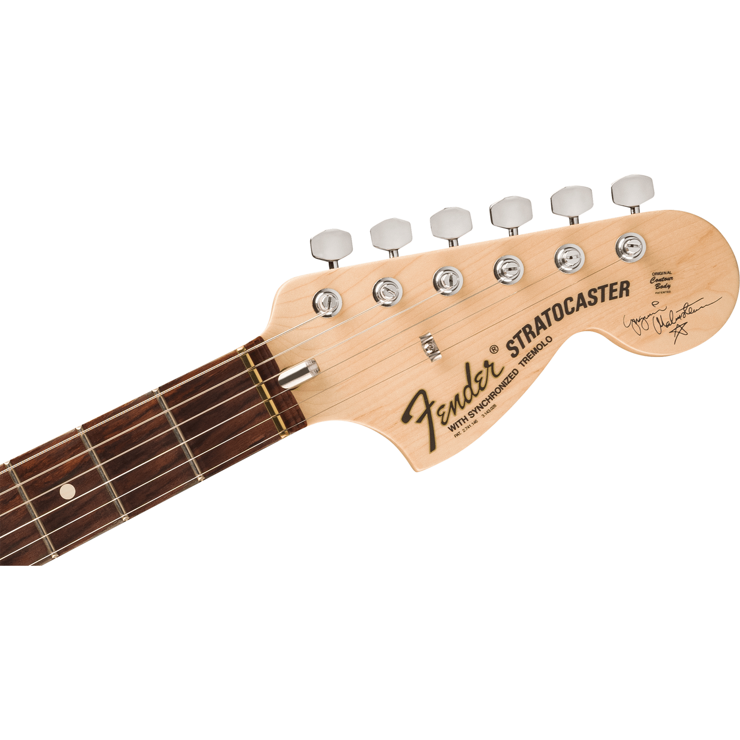 Fender Yngwie Malmsteen Stratocaster® Electric Guitar, Scalloped Rosewood, Vintage White
