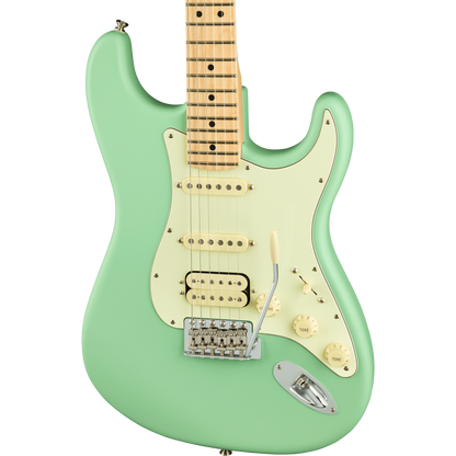 Fender American Performer Stratocaster® HSS Electric Guitar, Satin Surf Green