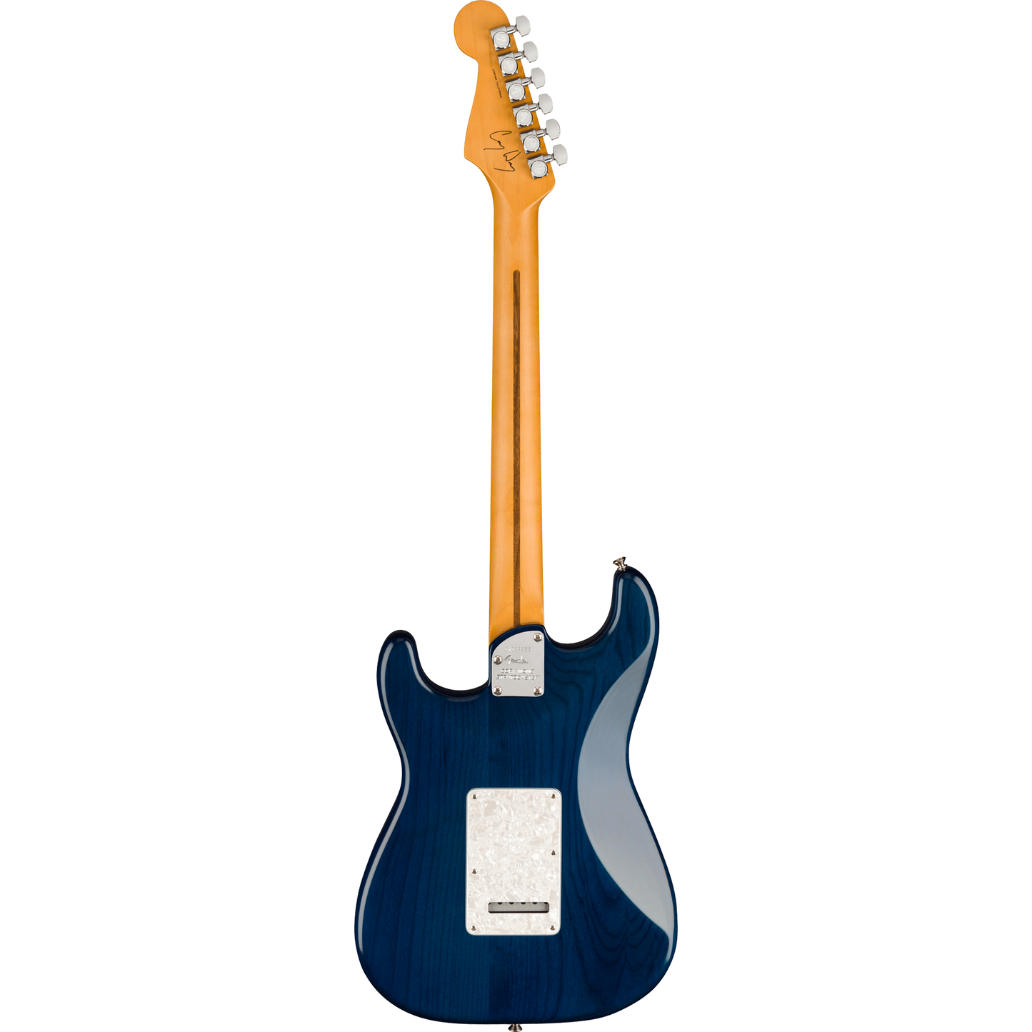 Fender Cory Wong Stratocaster® Electric Guitar, Sapphire Blue Transparent