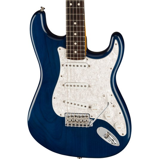 Fender Cory Wong Stratocaster® Electric Guitar, Sapphire Blue Transparent