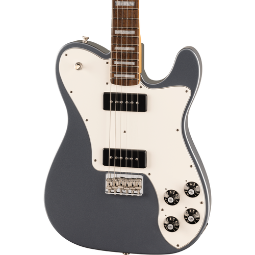 Fender Limited Edition Chris Shiflett Cleaver Telecaster Deluxe - Charcoal Frost Metallic